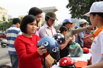 Nhận biết mũ bảo hiểm rởm bằng mắt thường